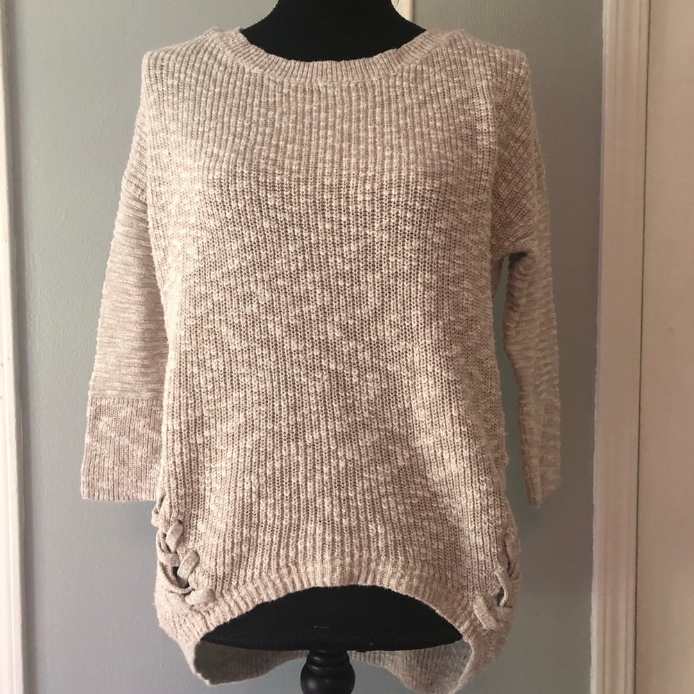 High low sweater